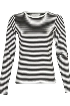 Sale MSCH Copenhagen T-Shirt Mschgemma Hadrea white/black