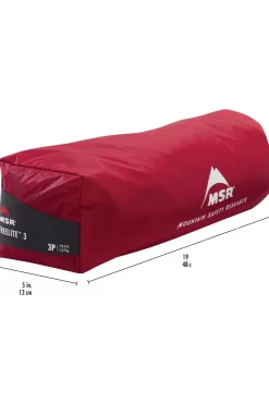 New MSR Tent Freelite 3 V3 green/red