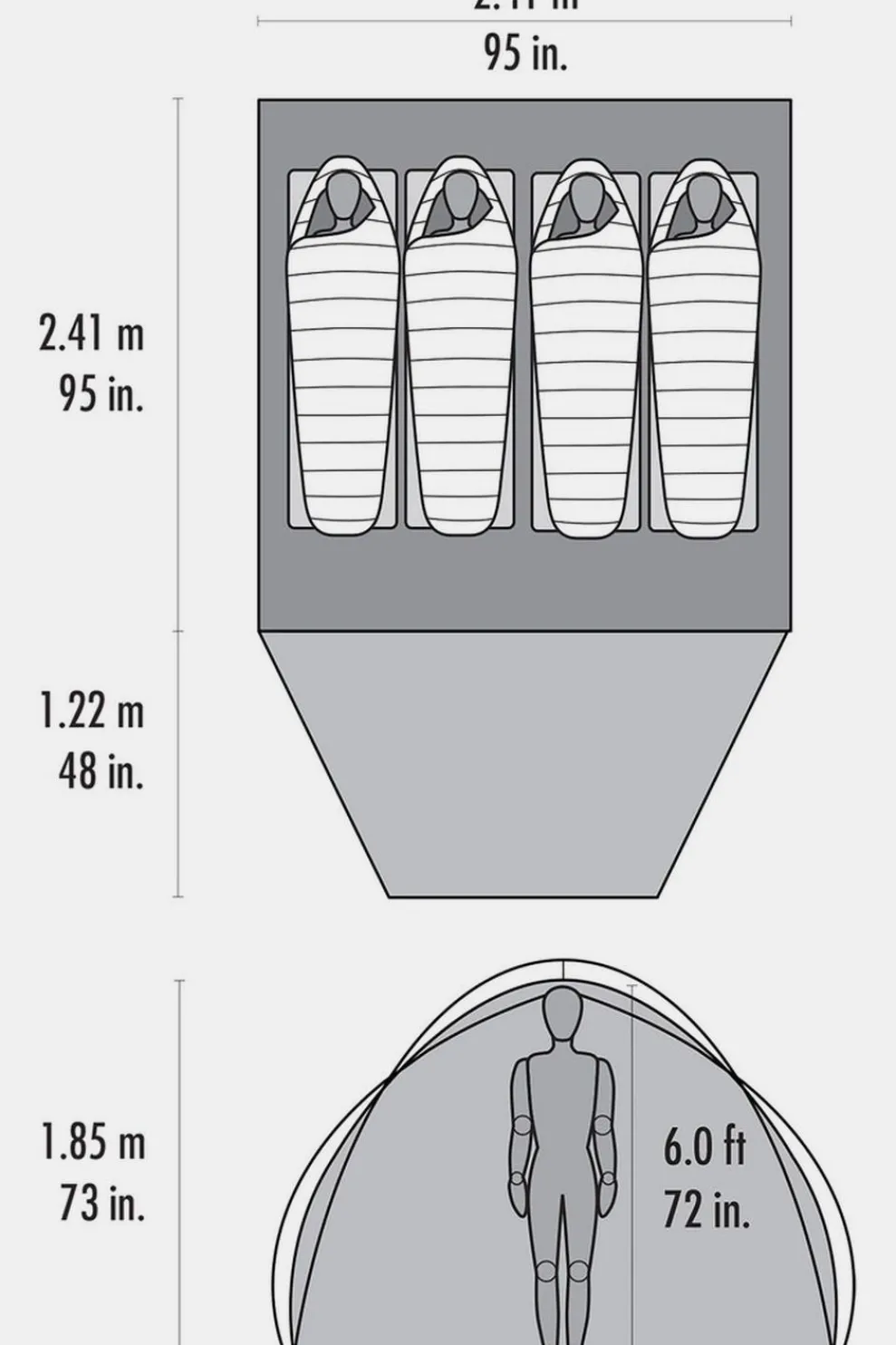 Tent Habitude 4-MSR New