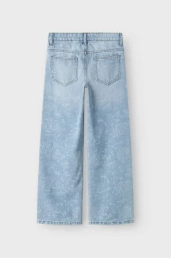 New Name It Jeans Nkfrose Wide 4233-Ap D Light Blue Denim