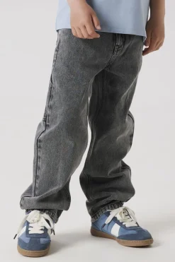 New Name It Jeans Nkmryan Straight 4525 Medium Grey Denim