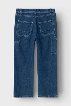 Clearance Name It Jeans Nkmryan Straight 4525 Dark Blue Denim Strong