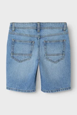Discount Name It Short Nkmryan Reg Ls 6750-Dm Light Blue Denim