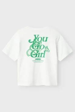 New Name It T-Shirt Nkfdabbo Bright White