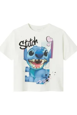 Online Name It T-Shirt Nkfdiri Stitch Wdi Cloud Dancer