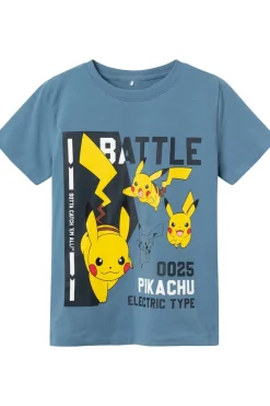 Discount Name It T-Shirt Nkmjemil Pokemon Box Sky Coronet Blue