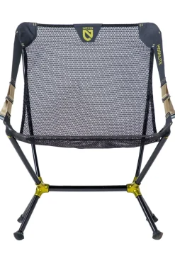 Best Nemo Stoel Moonlight Reclining Camp Chair Dark Grey/Yellow