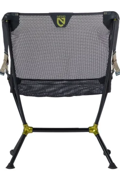 Best Nemo Stoel Moonlight Reclining Camp Chair Dark Grey/Yellow