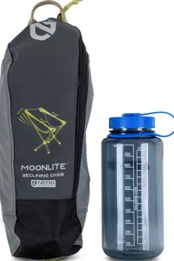 Best Nemo Stoel Moonlight Reclining Camp Chair Dark Grey/Yellow