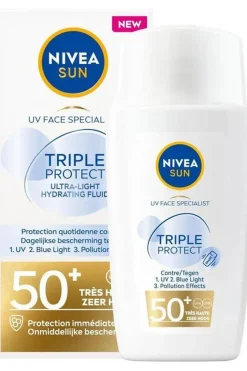 Sale Nivea Zonnebescherming Spf 50 40Ml Face Uv Specialist Triple Protection No colour