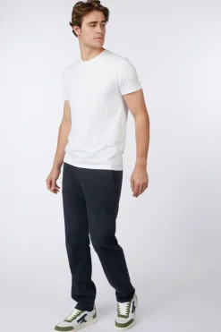 Broek Pants With Linen Garment Dyed-No Excess New