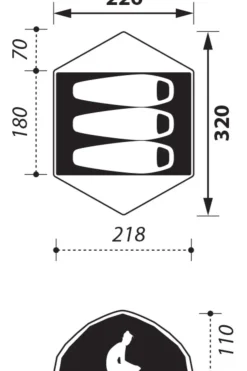 Tent Jade 3 Premium-Nomad Clearance
