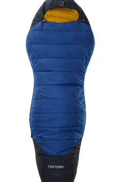Online Nordisk Slaapzak Puk +10°C Curve Large Navy Blue