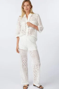 New Numph Broek Wicki Cloud Dancer