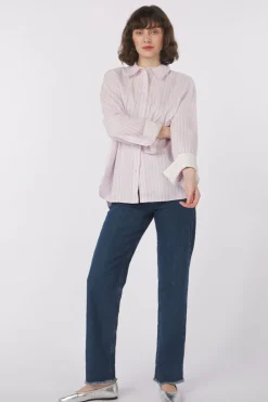 Hemd Eloise Stripe-Numph Clearance