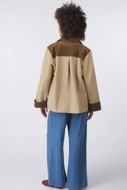 New Numph Trenchcoat Emmi Tiger´S Eye