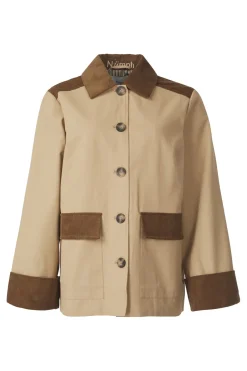 New Numph Trenchcoat Emmi Tiger´S Eye