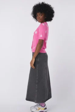 Best Numph Trui Margit Grey Denim