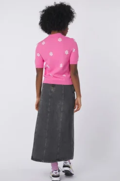 Best Numph Trui Margit Grey Denim