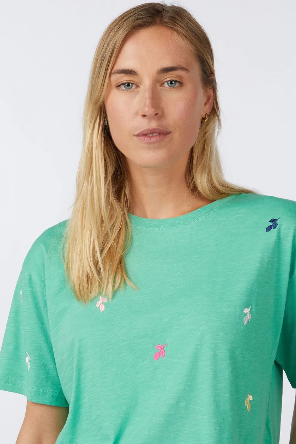 Hot Numph T-Shirt Mirello Boxy Bright White