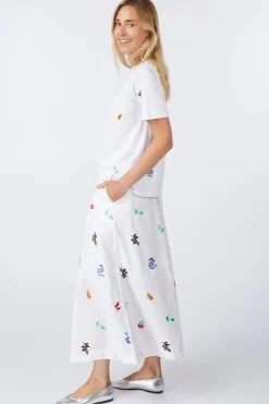 Best Numph T-Shirt Zoey Bright White