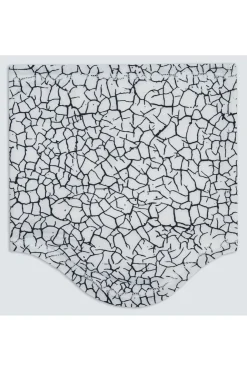 Hot Oakley Sjaal Printed Neck Gaiter white/black