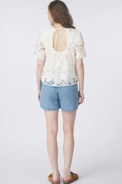 Sale Object Blouse Nellie Light Blue Denim
