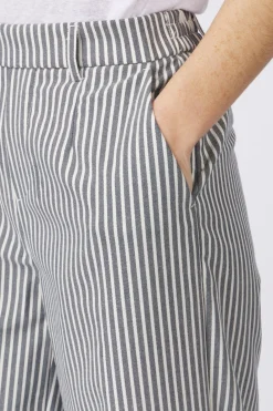 New Object Broek lisa Cloud Dancer W Sky Captain