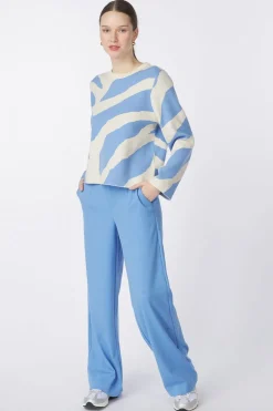 Online Object Broek lisa Sandshell Pattern Cornflower