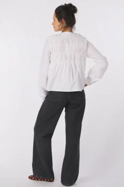 New Object Hemd Pene Light Grey Denim