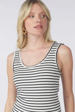 Outlet Object Top Jamie Sli Light Blue Denim