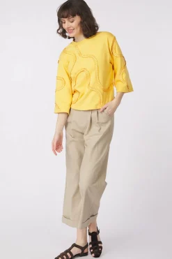 Hot Object Trui Liv Daffodil