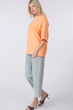 Outlet Object T-Shirt Gima Light Blue Denim