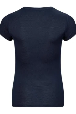 Outlet Odlo Bl Top Crew Neck S/S Active F- Dark Sapphire