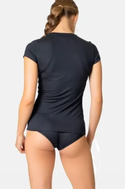 Outlet Odlo Bl Top Crew Neck S/S Active F- Dark Sapphire