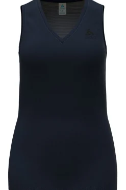 Clearance Odlo Bl Top V-Neck Singlet Active F Dark Sapphire
