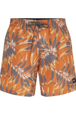 Fashion O'Neill Zwemshort Cali Floral Orange Dipped Leaves