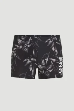 Hot O'Neill Zwemshort Cali Floral Racer Black Tonal Tropican