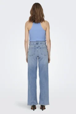 Best Only Broek Madison Blush Cro371 Light Blue Denim