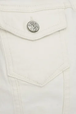 Clearance Only Jeansvest Ecru