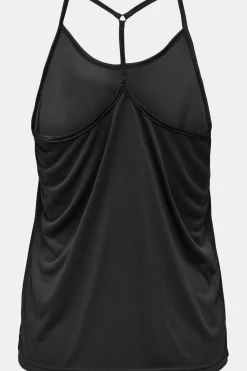 Outlet Only Play Top Onpfly Loose Singlet Black