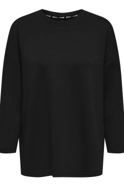 New Only Play Trui Onplounge Life On Ls Oversize Swt Black