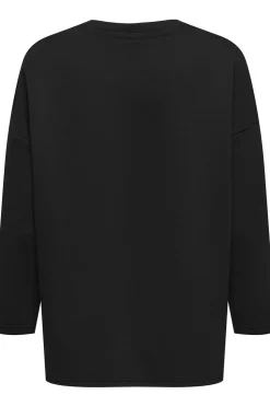 New Only Play Trui Onplounge Life On Ls Oversize Swt Black