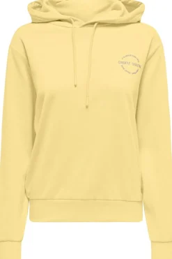 Hot Only Play Trui Onppica Hood Ls Loose Swt Pale Banana