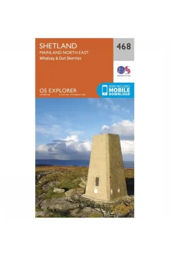 Outlet Ordnance Survey Shetland / Mainland North East exp 468 2015