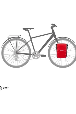 New Ortlieb Fietstas Achter Sport-Roller Core Ql2.1 14.5 L Red/Black