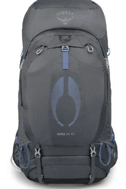 Sale Osprey Rugzak Aura Ag 65 light grey/mid grey