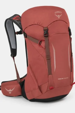 New Osprey Tourpack Hikelite Tour 32 Red Pampass/Magma Brown