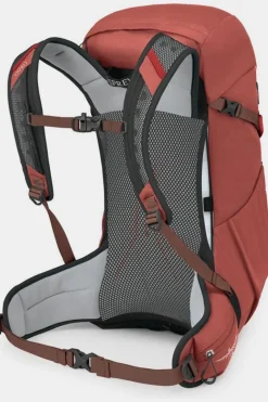New Osprey Tourpack Hikelite Tour 32 Red Pampass/Magma Brown