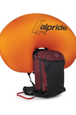Sale Osprey Tourpack Soelden Pro Avy 32 dark red